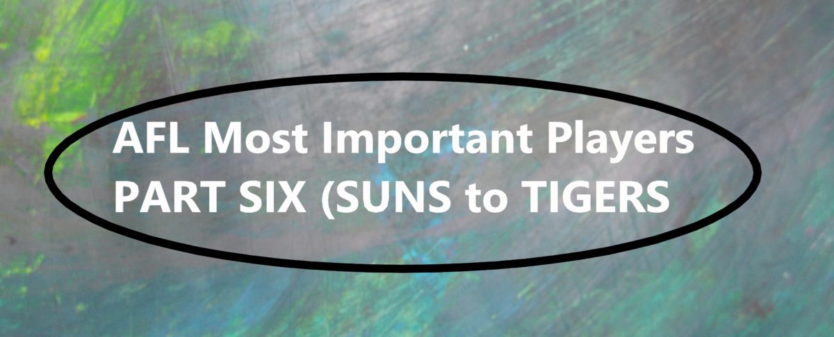 Top Six Most Important Players for Each Team (Suns to Tigers)